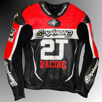 PERSONALIZED MOTORCYCLE LEATHER JACKET
