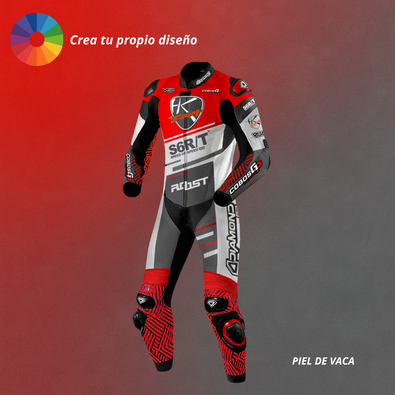 TRAJE PERSONALIZADO - PIEL DE VACA