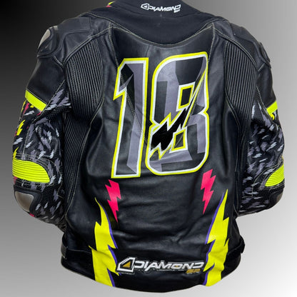 PERSONALIZED MOTORCYCLE LEATHER JACKET