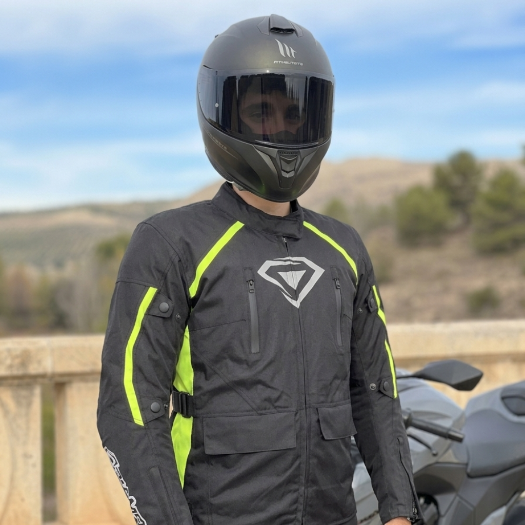 Chaqueta Cordura Black Edition para Moto