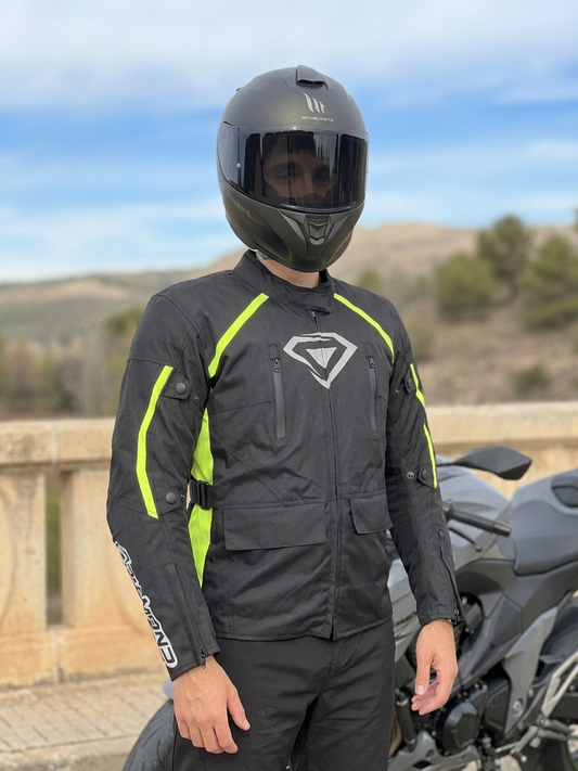 Chaqueta Cordura Black Edition para Moto