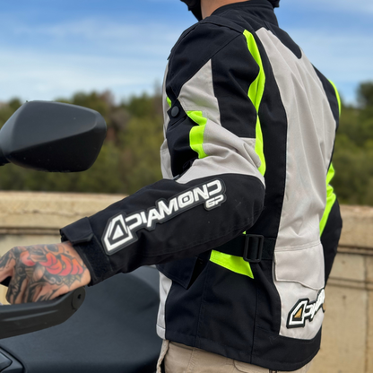 CHAQUETA CORDURA PARA MOTO - BLACK EDITION