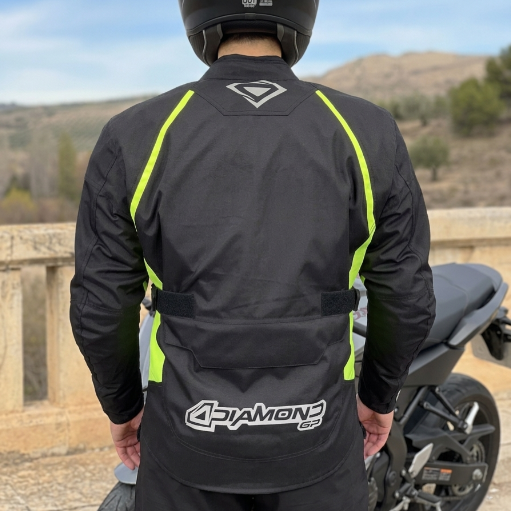 Chaqueta Cordura Black Edition para Moto
