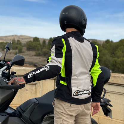 CHAQUETA CORDURA PARA MOTO - BLACK EDITION