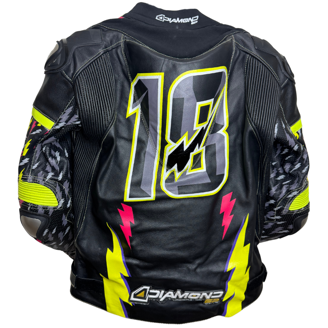 CHAQUETA CUERO PARA MOTO PERSONALIZADA