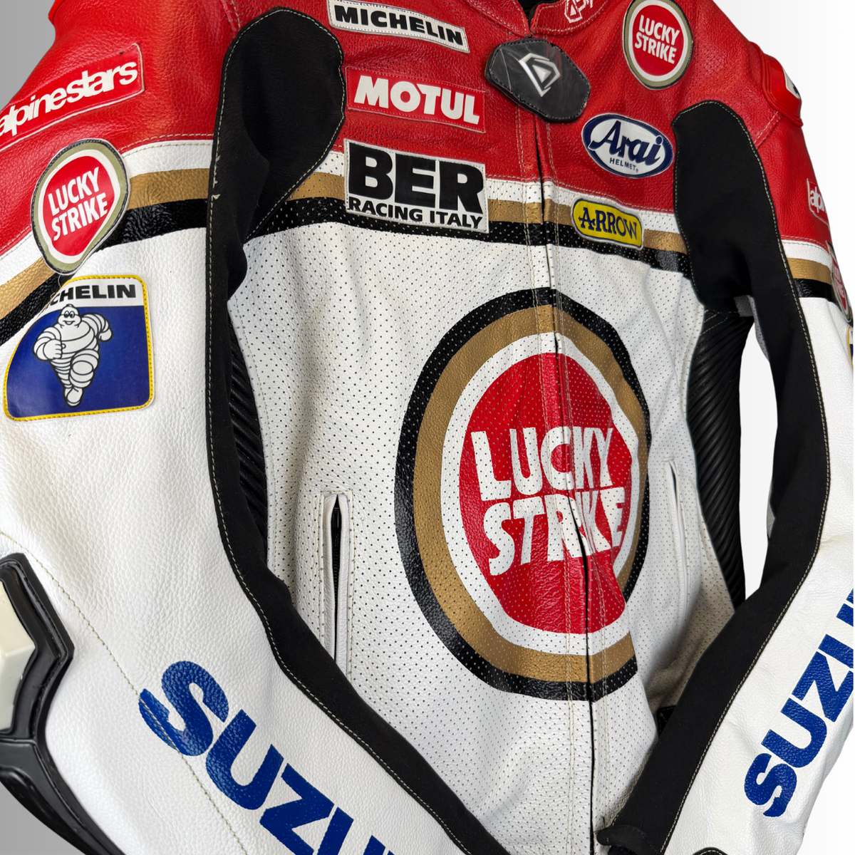Chaqueta De Cuero GP Star Personalizada