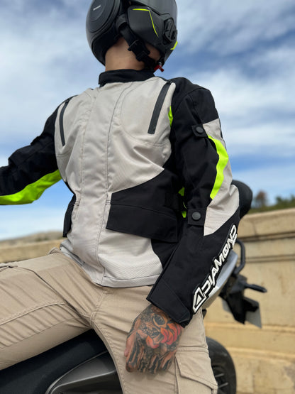 CHAQUETA CORDURA PARA MOTO - BLACK EDITION