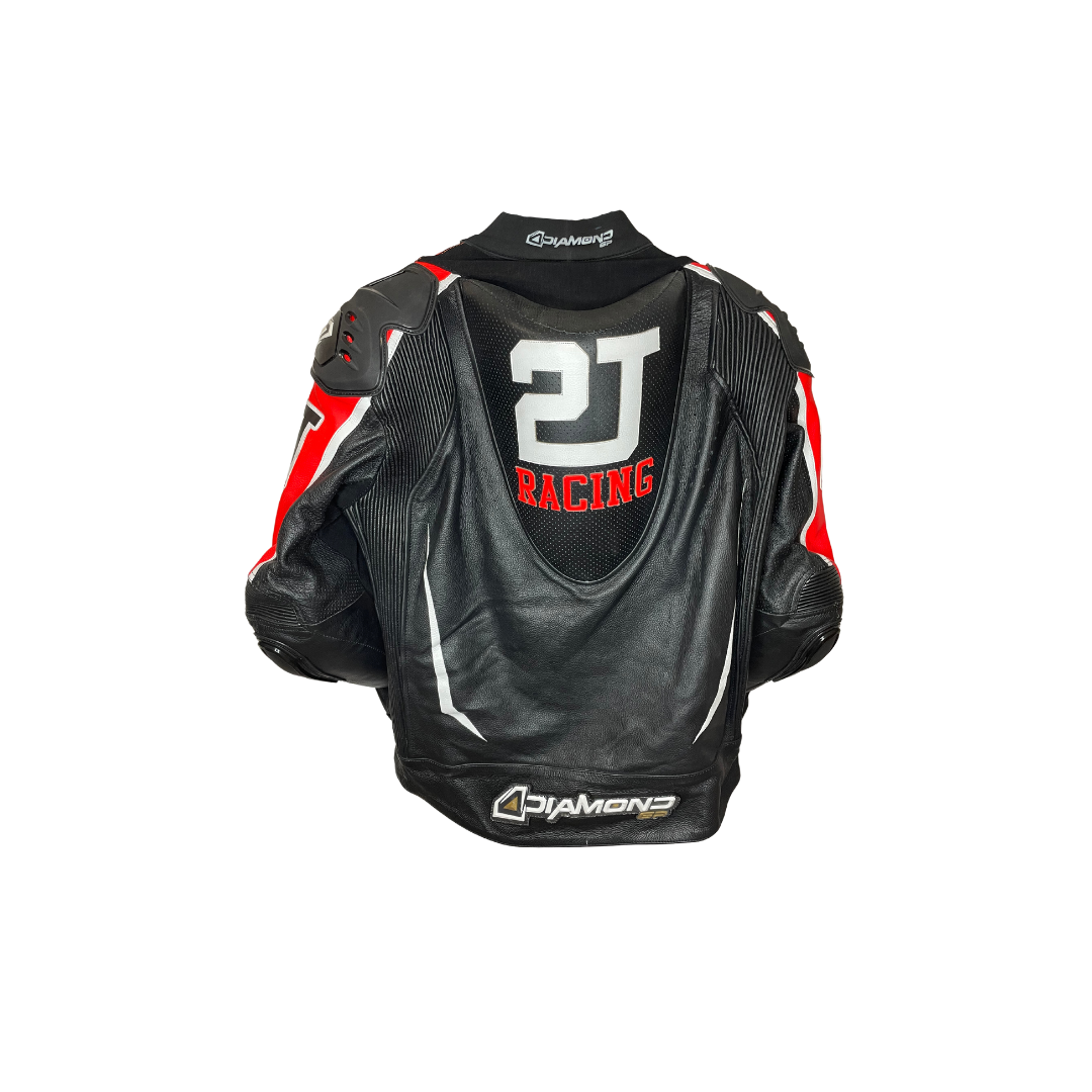 CHAQUETA DE CUERO PARA MOTO PERSONALIZADA